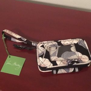 Vera Bradley mini wallet with wrist strap